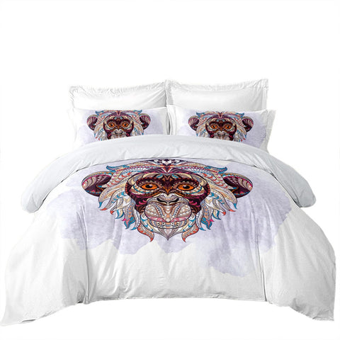 Housse Couette Singe Tribal
