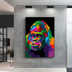 Peinture Gorille Pop Art