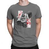 T shirt Gorille Samourai Gris