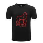 T Shirt Justice For Harambe Rouge