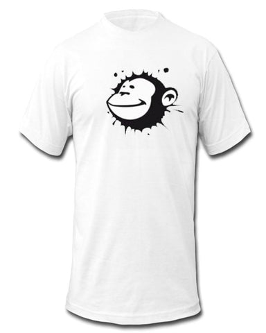 T-Shirt Monkey Splash Blanc