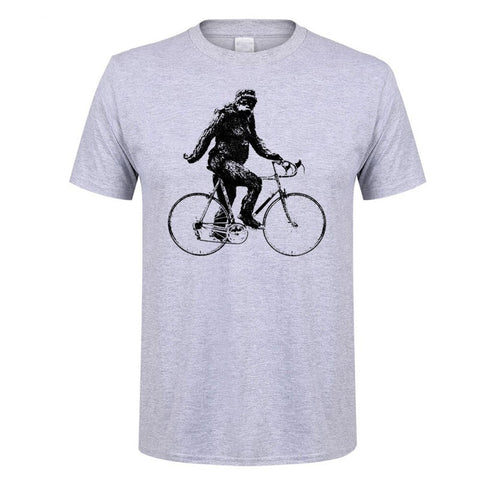 T Shirt Singe Vélo