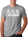 Viva La Evolution T Shirt Gris