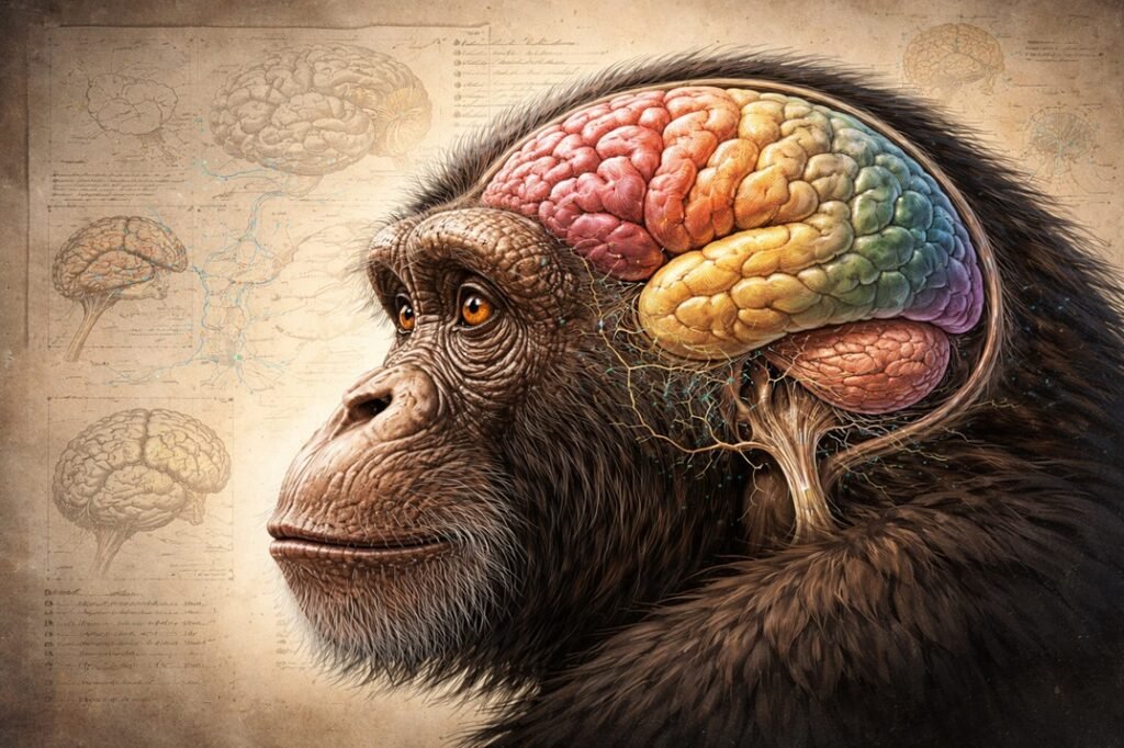 singe cerveau